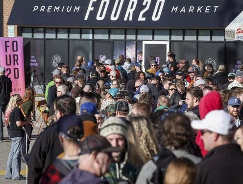 Cannabis store openings in Canada only slightly affected the number of users