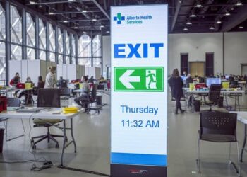 Financial insecurity and right-wing beliefs drive COVID-19 vaccine hesitancy among Albertans