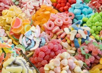 How much candy do Americans eat in a whole year?