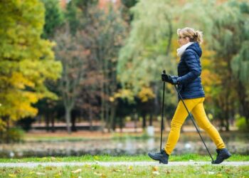 Seven reasons Nordic walking is better for you than the normal kind