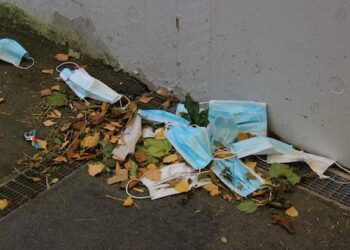 The PPE used throughout the COVID-19 pandemic is getting tangled up in wildlife