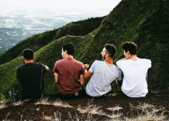 ‘He is always there to listen’: friendships between young men are more than just beers and banter