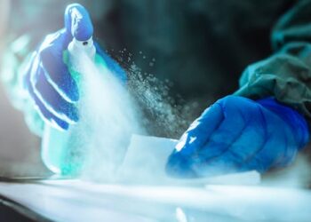 Disinfectants and cleaning products harboring toxic chemicals are widely used despite lack of screening for potential health hazards