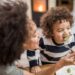 Helping children eat healthier foods may begin with getting parents to do the same, research suggests