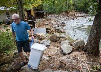 Health risks are growing in mountain areas flooded by Hurricane Helene and cut off from clean water, power and clinics