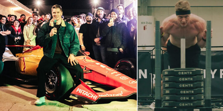 Josef Newgarden Shifts Gears Debuting In The HYROX Challenge