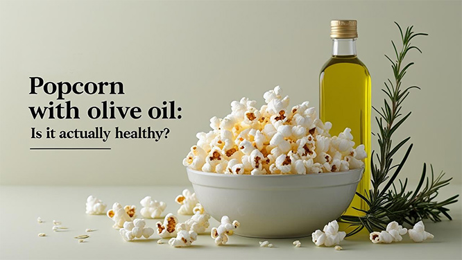 Popcorn with Olive Oil: Is It Actually Healthy?