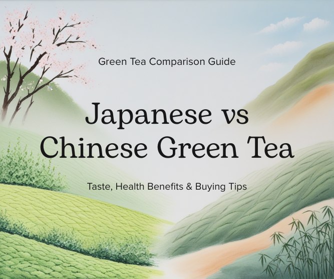 japanese vs chinese green tea