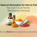 7 Natural Remedies for Nerve Pain You Can Try at Home (Backed by Science)