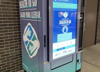 Harm-reduction vending machines offer free naloxone, pregnancy tests and hygiene kits