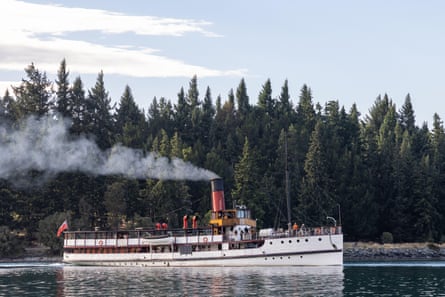 TSS Earnslaw on Lake Wakatipu