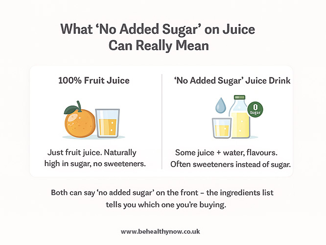 no added sugar meaning