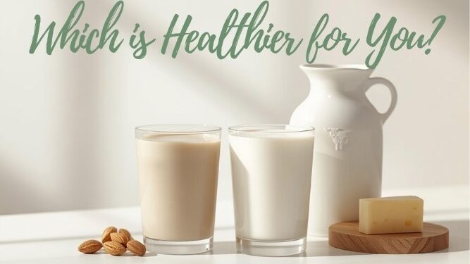 Almond Milk vs Cow’s Milk: Which Is Healthier for You?