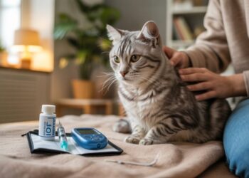 Cats and Diabetic Stress Management: Feline Companionship and Glycemic Control