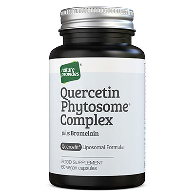 Nature Provides – Quercetin Phytosome® Complex (1,300 mg) + Bromelain