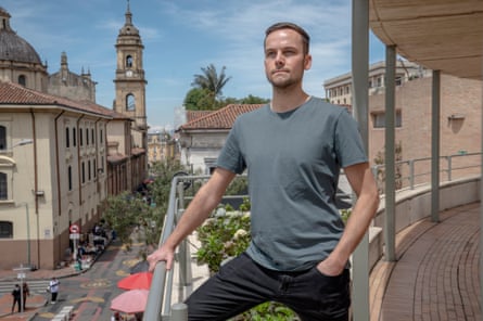 Aaron Cresswell in Bogotá