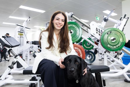 Oncologist Dr Lina Pugliano with Marcus