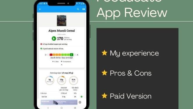 Fooducate App Review: My Honest Experience