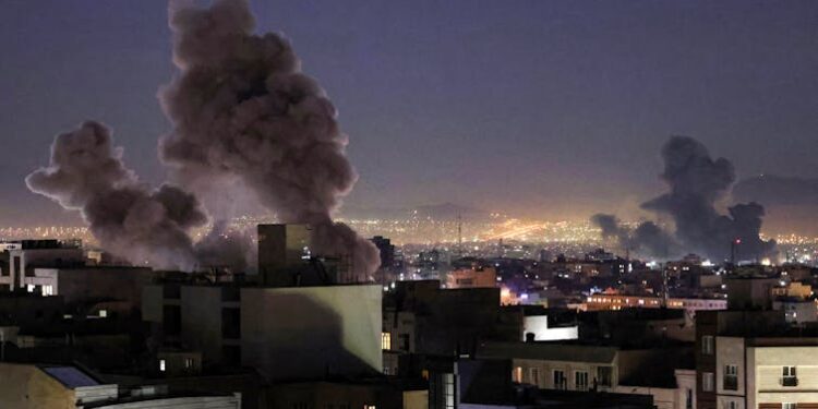 In war-torn Iran, air pollution from burning oil depots and bombed buildings unleashes invisible health threats