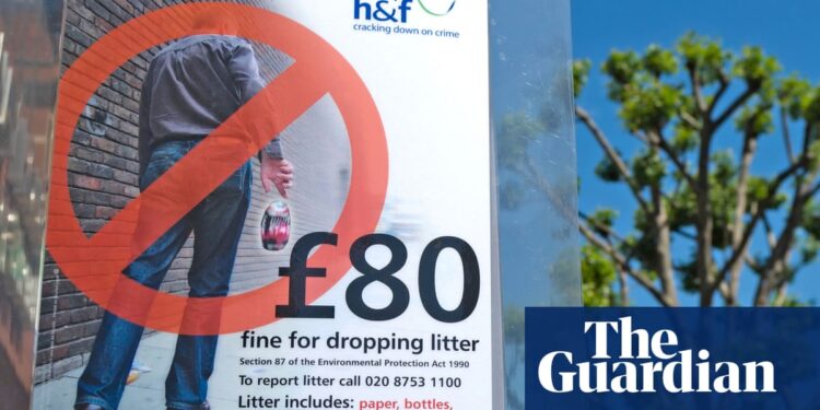 My son was fined £500 just for dropping a cigarette butt