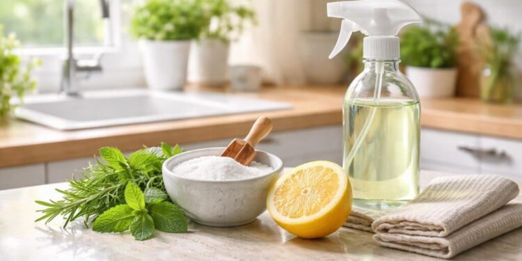 How to Clean Your Kitchen Naturally: Complete Guide & DIY Recipes