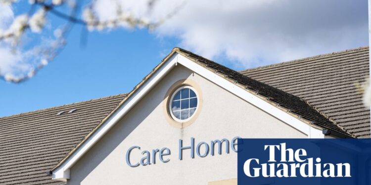 How can care homes charge fees after a death?