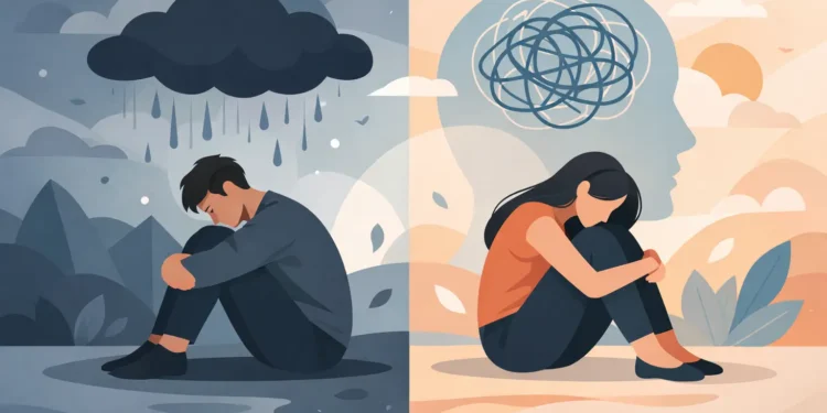 How Does Anxiety and Depression Go Together?