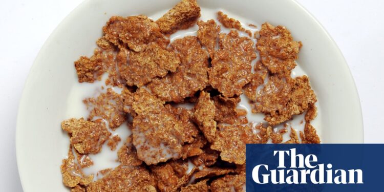 Bran flakes could be classed as junk food under new healthy eating guidelines