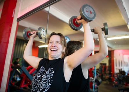The one change that worked: I saw a woman lift 100kg and decided: ‘I want to do that!’