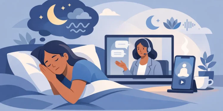 Sleep Anxiety Treatment Online That Helps