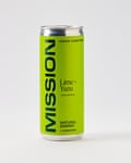 Can of Mission Lime and yuzu drink