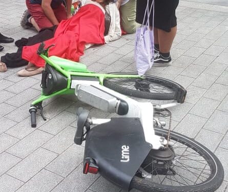 ‘I felt my spine and body split’: the woman who was hit by a child on a Lime bike – and denied compensation