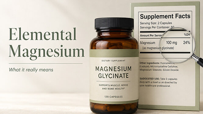 Elemental Magnesium: What It Means and How to Read Labels