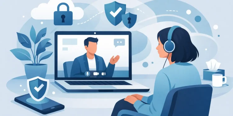 How to Access Private Therapy Online Safely
