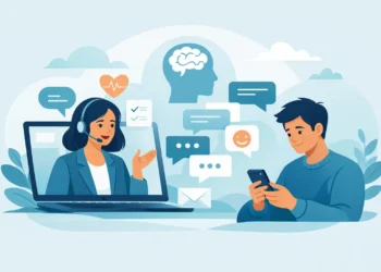 Online Provider Messaging for Mental Health