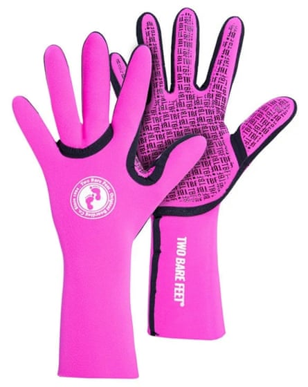 Two Bare Feet long cuff swim gloves