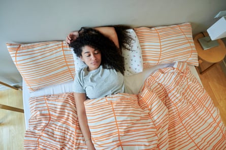 Woman sleeping