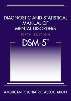 Cover of the Diagnostic and Statistical Manual of Mental Disorders Fifth Edition, by the American Psychiatric Association