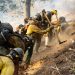 Extreme heat is taking a toll on firefighters as wildfires stretch crews to the limit