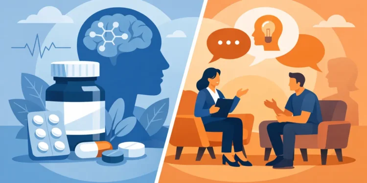 Medication Management Versus Talk Therapy