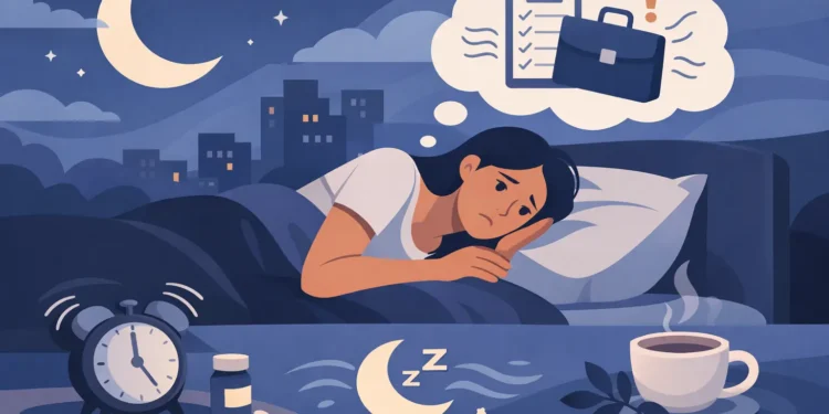 What Helps Sleep Problems From Stress at Night?