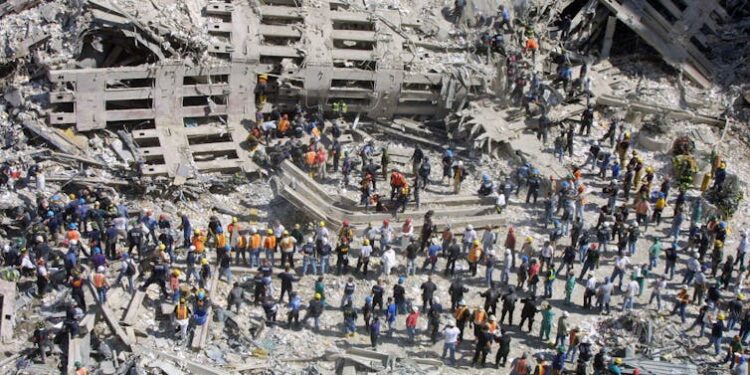 Decades after 9/11, toxic dust and PTSD may be accelerating brain aging among first responders
