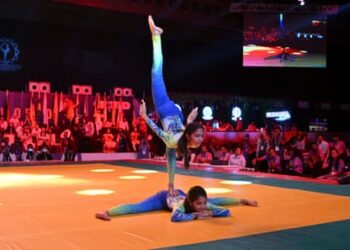‘This is horrifying. This is madness’: the row over competitive yoga