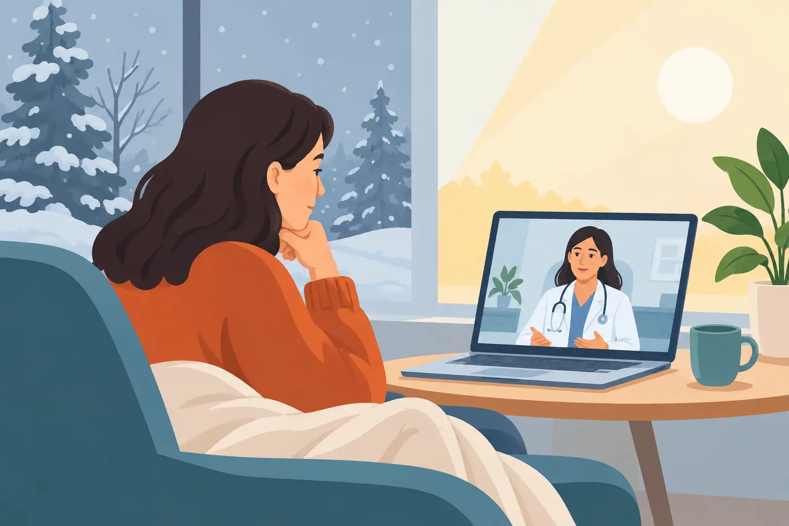 Does Telehealth Treat Seasonal Depression?