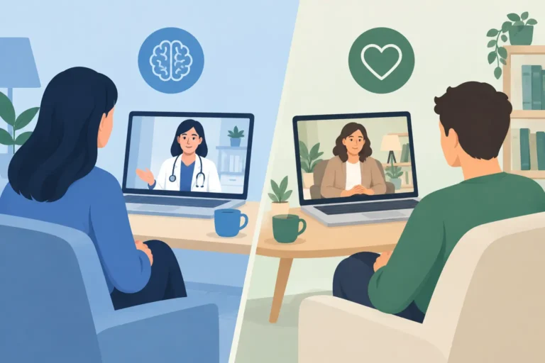 Telehealth Mental Health vs Counseling: What Fits?