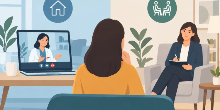 Telepsychiatry Versus In Person Care: Which Fits?